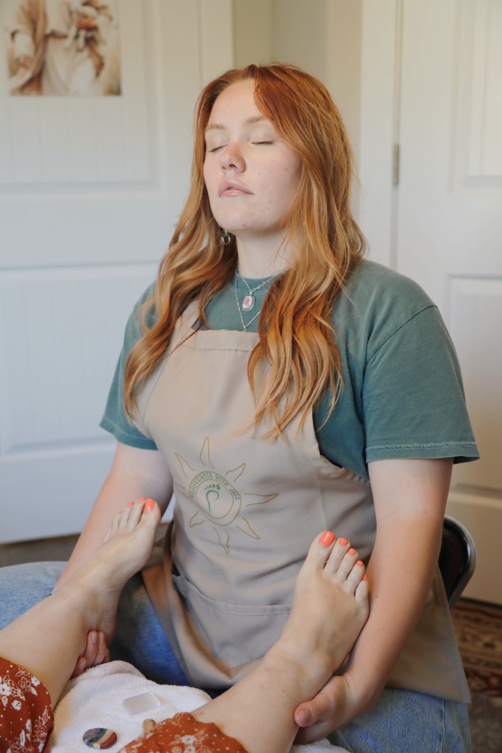 Calm wellness setting at Rejuvenate With Jess